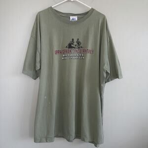VTG DLR California Adventure Grizzly River T Shirt XXL Uppa Creek Canoe Rental